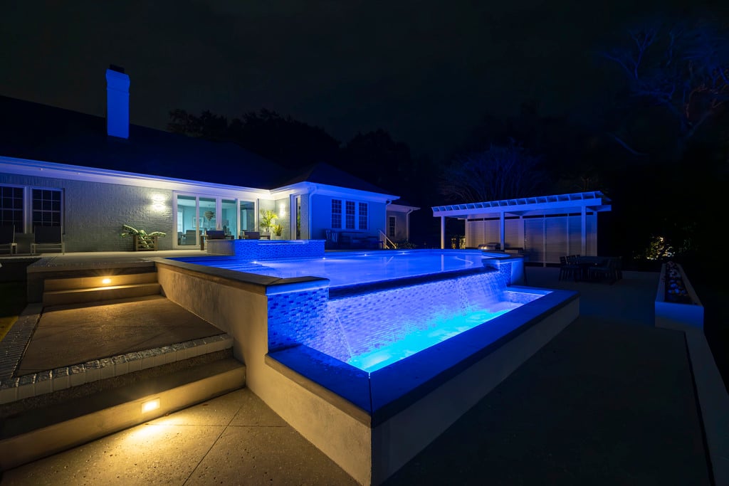 Led Strip Light In Pool How To Install Poolside LED Strip Lighting – Top idea.Design